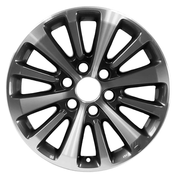 2016 ford expedition wheel 18 machined charcoal aluminum 6 lug w3988mc 2