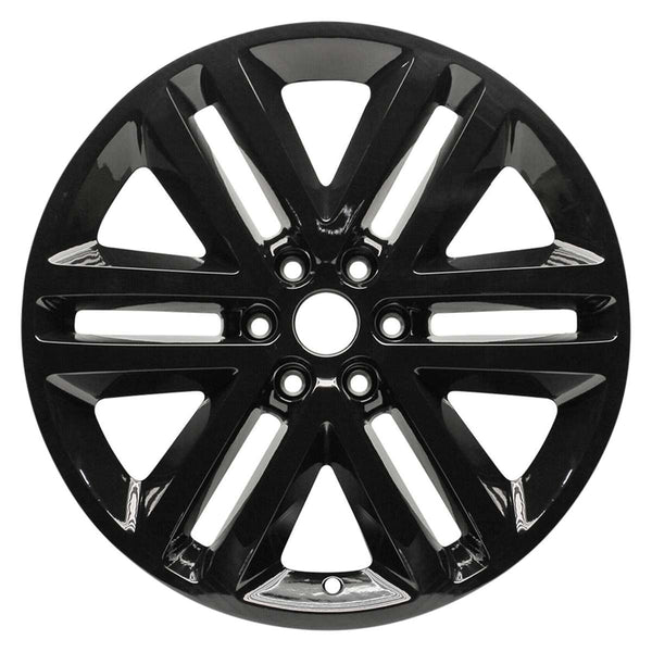 2015 ford expedition wheel 22 black aluminum 6 lug rw3993b 1