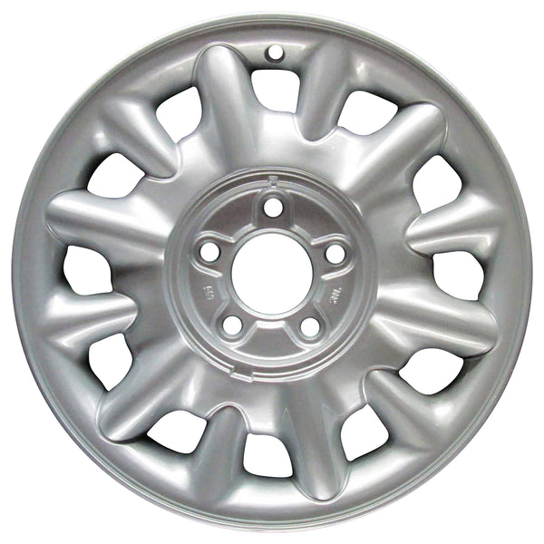 1999 buick riviera wheel 16 silver face with machined lip aluminum 5 lug w4016sml 5