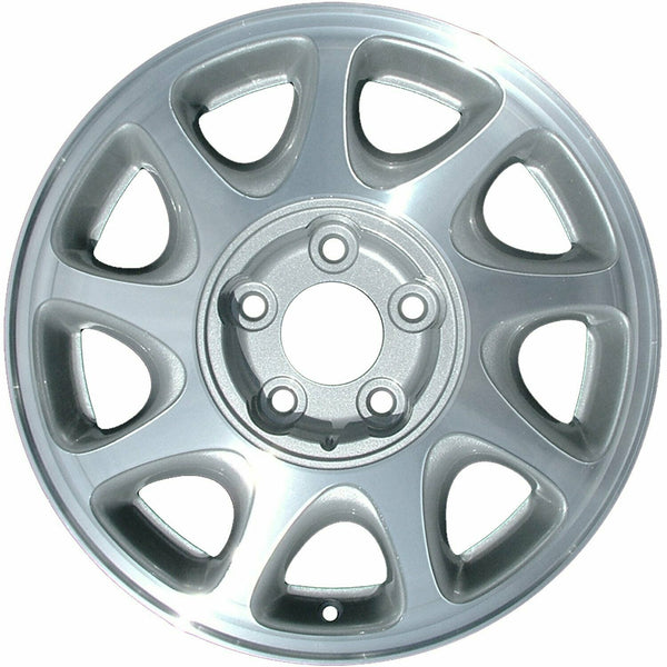 1997 buick regal wheel 16 machined silver aluminum 5 lug w4030ms 1