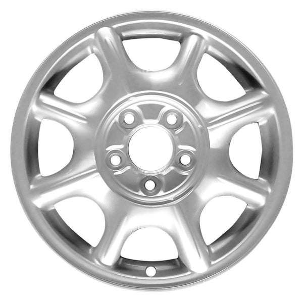 2001 buick park wheel 16 silver aluminum 5 lug w4035s 2