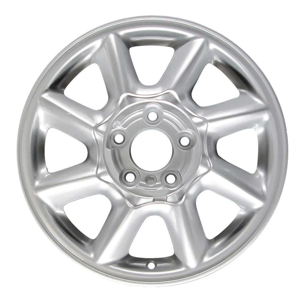 2004 buick lesabre wheel 16 silver aluminum 5 lug w4047s 3