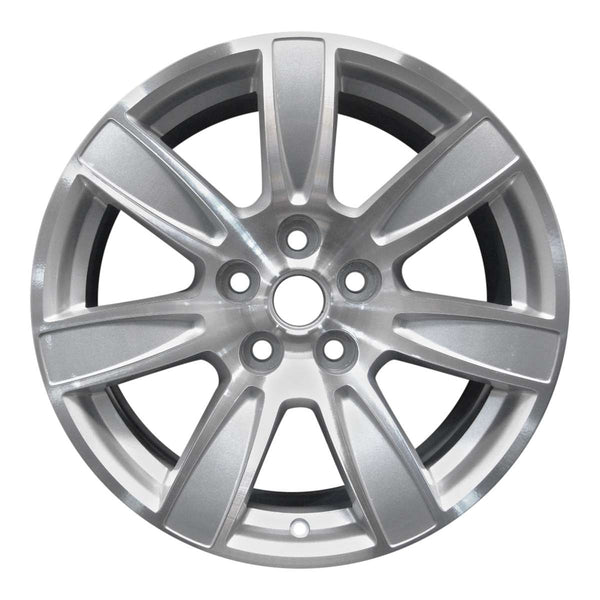 2010 buick allure wheel 18 machined silver aluminum 5 lug rw4096ms 5