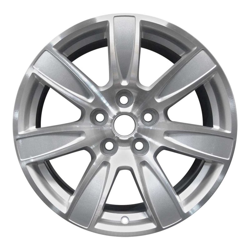 2011 buick allure wheel 18 machined silver aluminum 5 lug rw4096ms 6