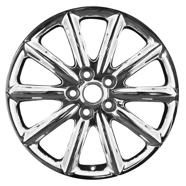 2007 buick lucerne wheel 18 chrome aluminum 5 lug w4104chr 2