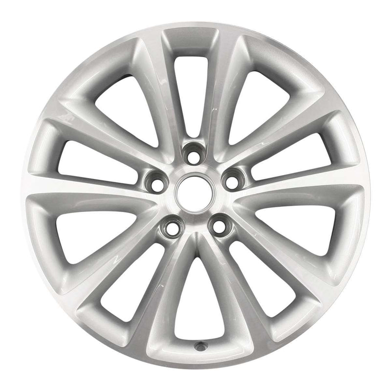 2015 buick verano wheel 18 machined silver aluminum 5 lug rw4111ms 4