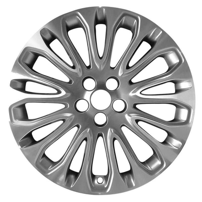 2014 buick lacrosse wheel 20 machined silver aluminum 5 lug w4117ms 1