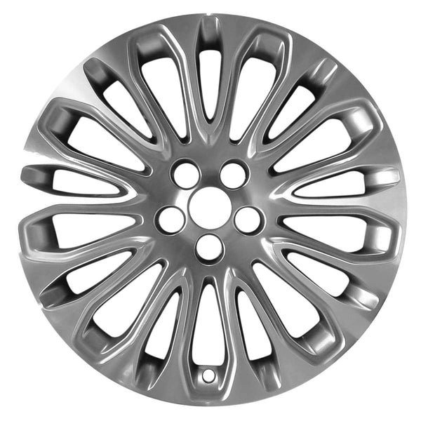 2015 buick lacrosse wheel 20 machined silver aluminum 5 lug w4117ms 2