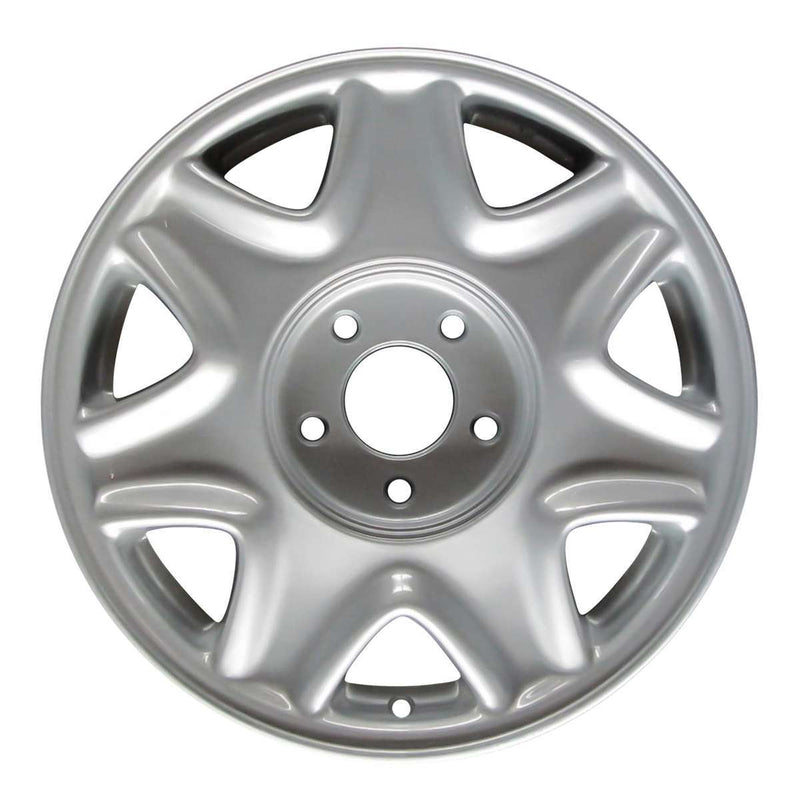 2002 cadillac eldorado wheel 16 silver aluminum 5 lug w4522s 8