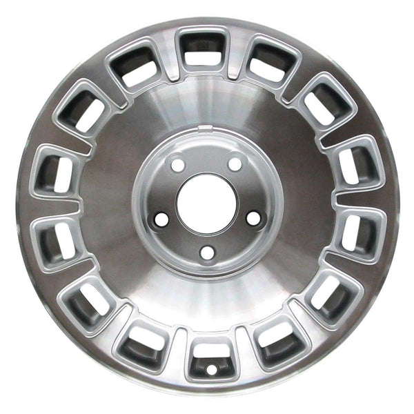 1998 cadillac limousine wheel 16 machined silver aluminum 5 lug w4525ms 8