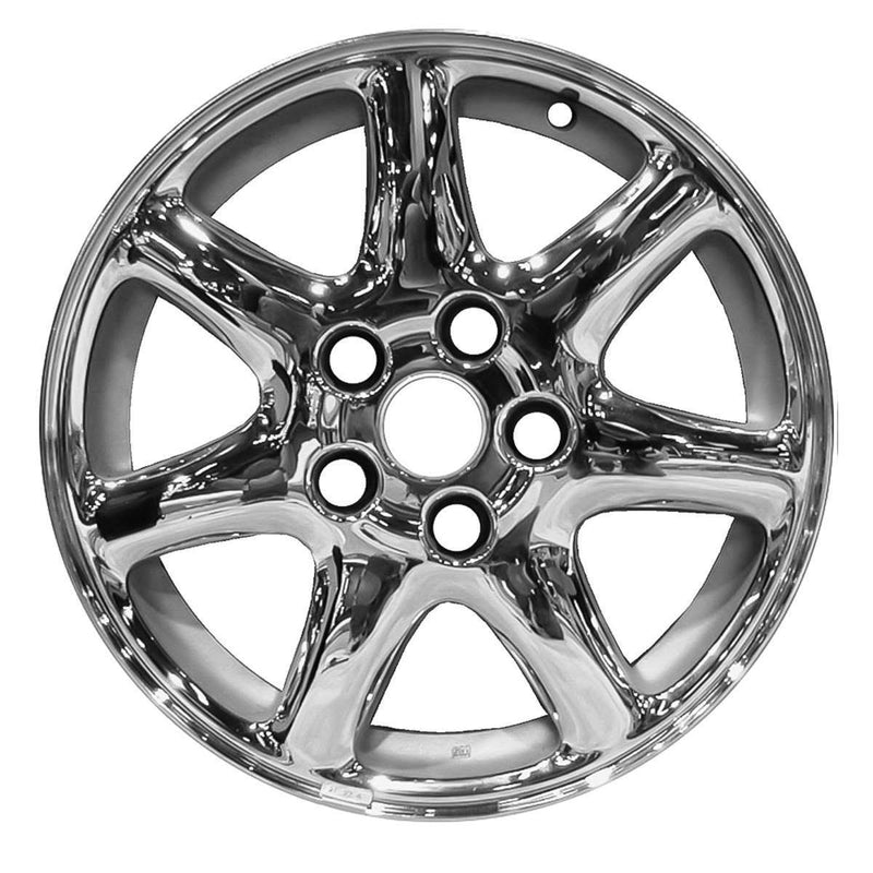 2001 cadillac seville wheel 16 chrome aluminum 5 lug rw4539chr 4