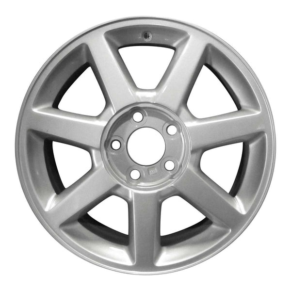 2008 cadillac sts wheel 17 silver aluminum 5 lug rw4578s 10