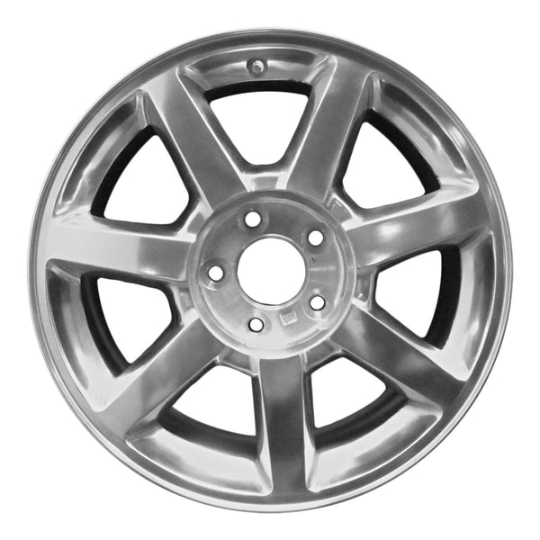 2006 cadillac cts wheel 17 polished aluminum 5 lug rw4578p 8