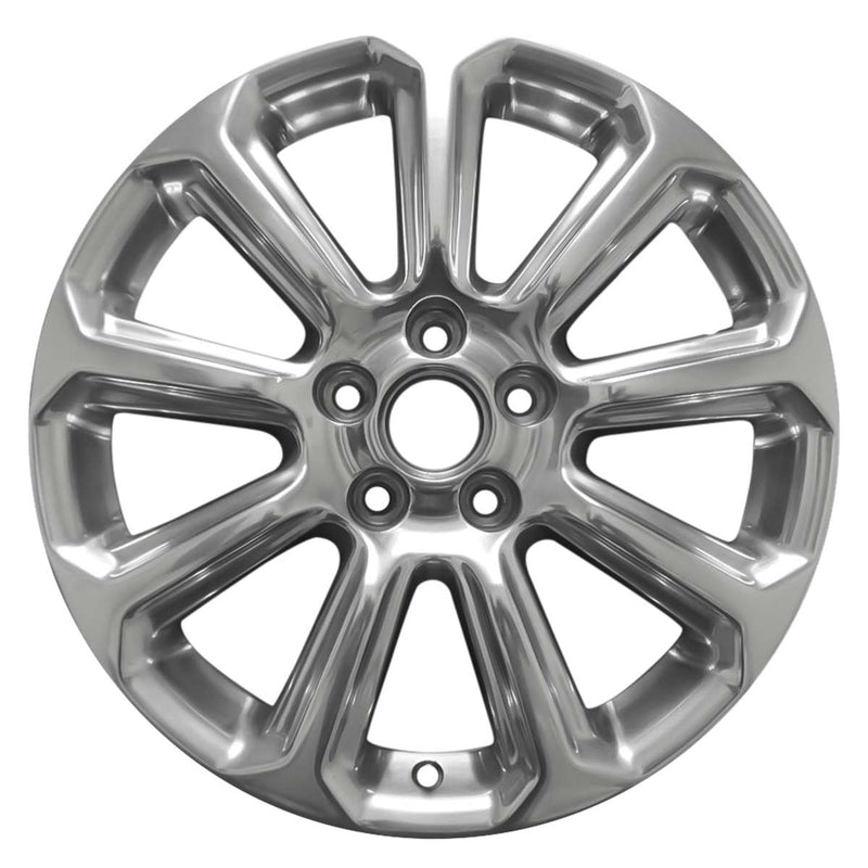 2010 cadillac sts wheel 18 polished aluminum 5 lug w4655p 2