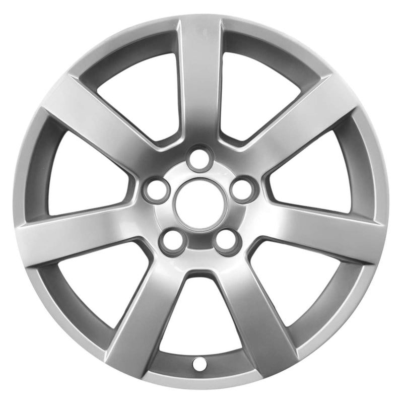 2013 cadillac ats wheel 17 silver aluminum 5 lug w4701s 1