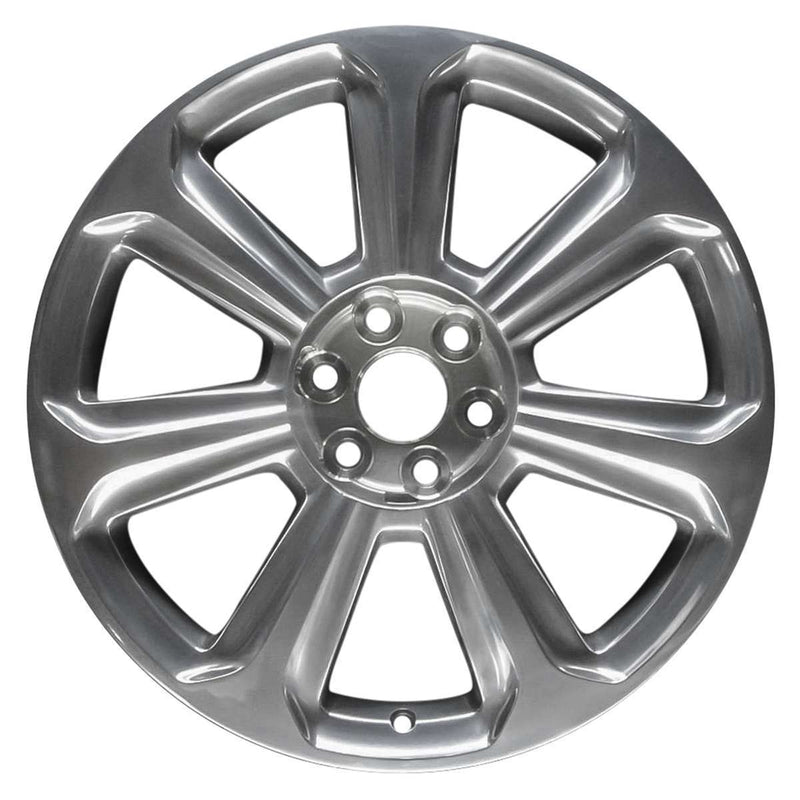 2013 cadillac srx wheel 20 polished aluminum 6 lug w4708p 1