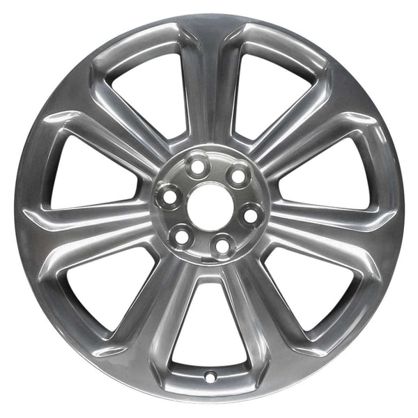 2015 cadillac srx wheel 20 polished aluminum 6 lug w4708p 3