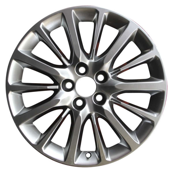 2016 cadillac ct6 wheel 19 light hyper aluminum 5 lug w4762lh 1