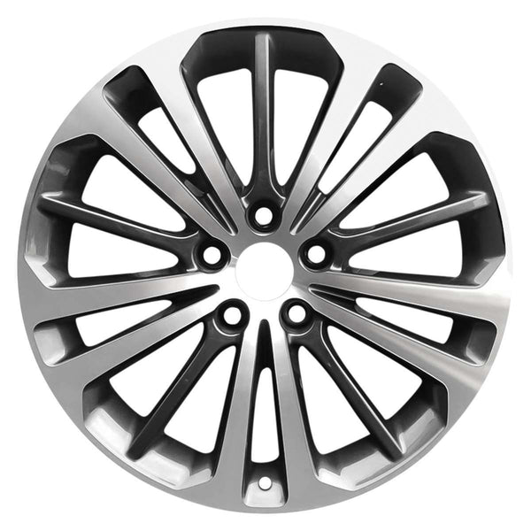 2020 buick regal wheel 18 machined charcoal aluminum 5 lug w4812mc 3