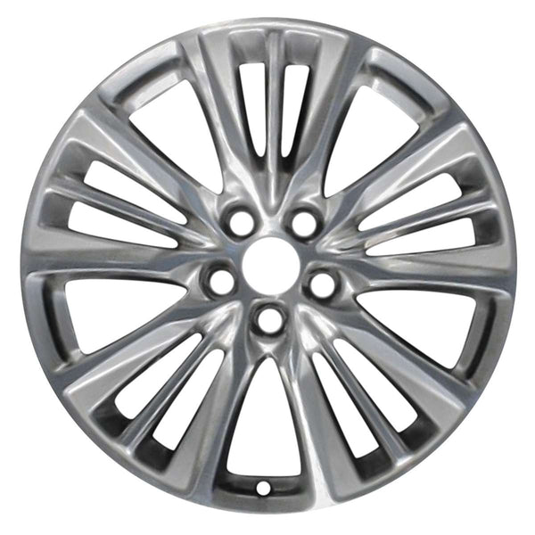 2019 cadillac xts wheel 19 machined silver aluminum 5 lug w4816ms 2