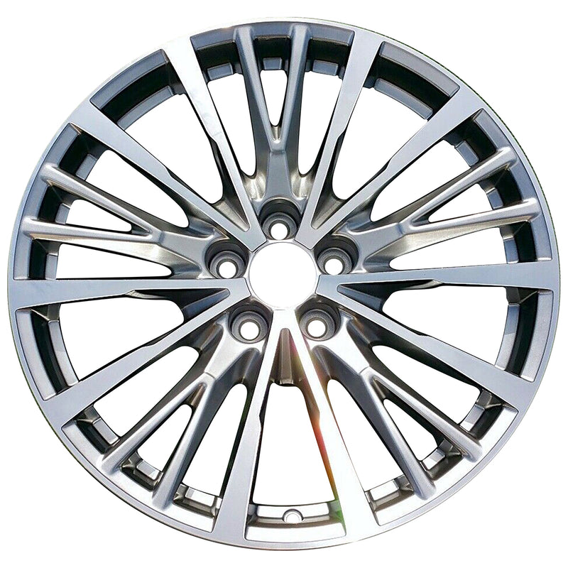 2019 cadillac ct6 wheel 20 light hyper aluminum 5 lug w4830lh 1