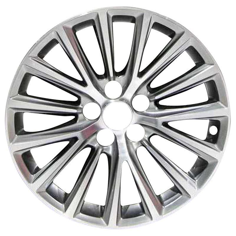 2020 cadillac ct5 wheel 19 machined silver aluminum 5 lug w4842ms 1