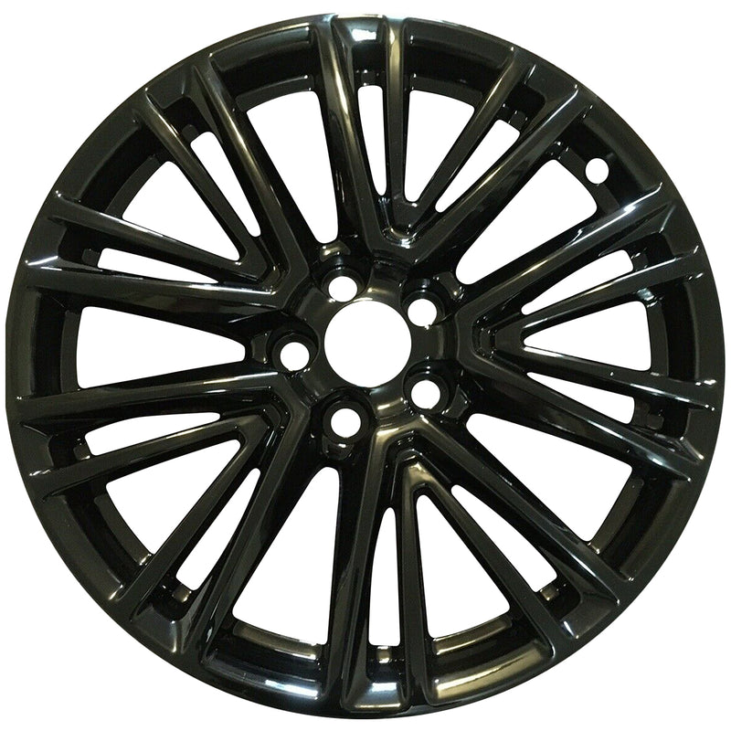 2020 cadillac ct5 wheel 20 black aluminum 5 lug w4843b 1