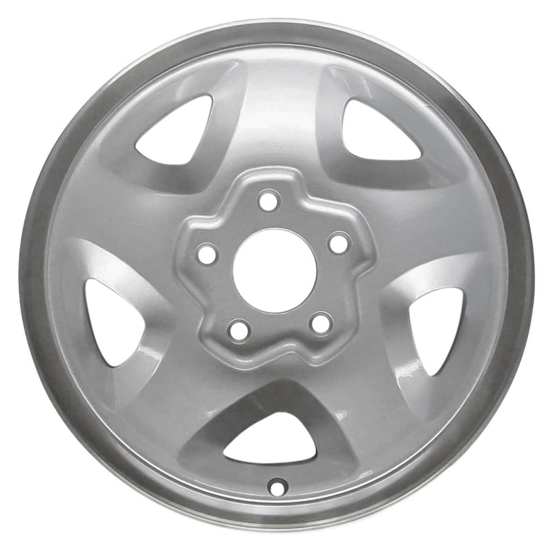 1997 chevrolet s10 wheel 15 machined silver aluminum 5 lug w5028ms 6