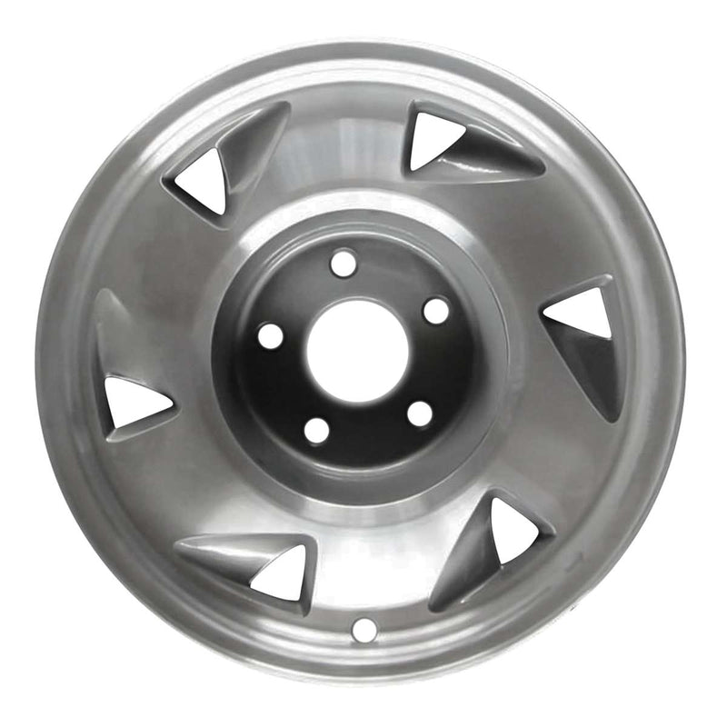 1997 chevrolet s10 wheel 15 machined silver aluminum 5 lug w5029ms 12