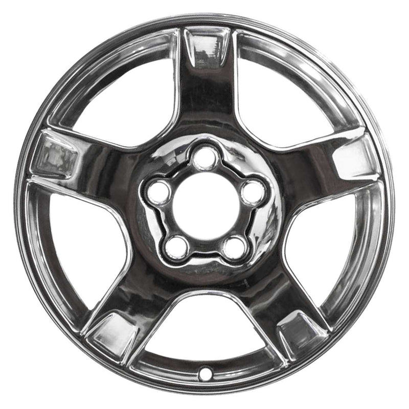 1997 chevrolet corvette wheel 17 chrome aluminum 5 lug w5058chr 1