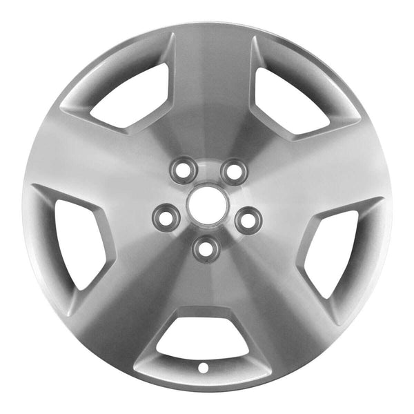 2009 chevrolet impala wheel 18 machined silver aluminum 5 lug rw5072ms 4