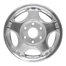 2000 chevrolet silverado wheel 16 machined silver aluminum 6 lug rw5073ms 17