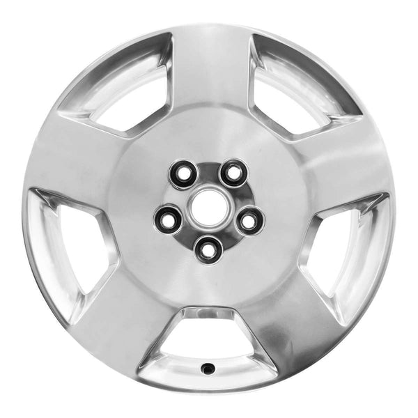 2008 chevrolet impala wheel 18 polished aluminum 5 lug rw5074p 5