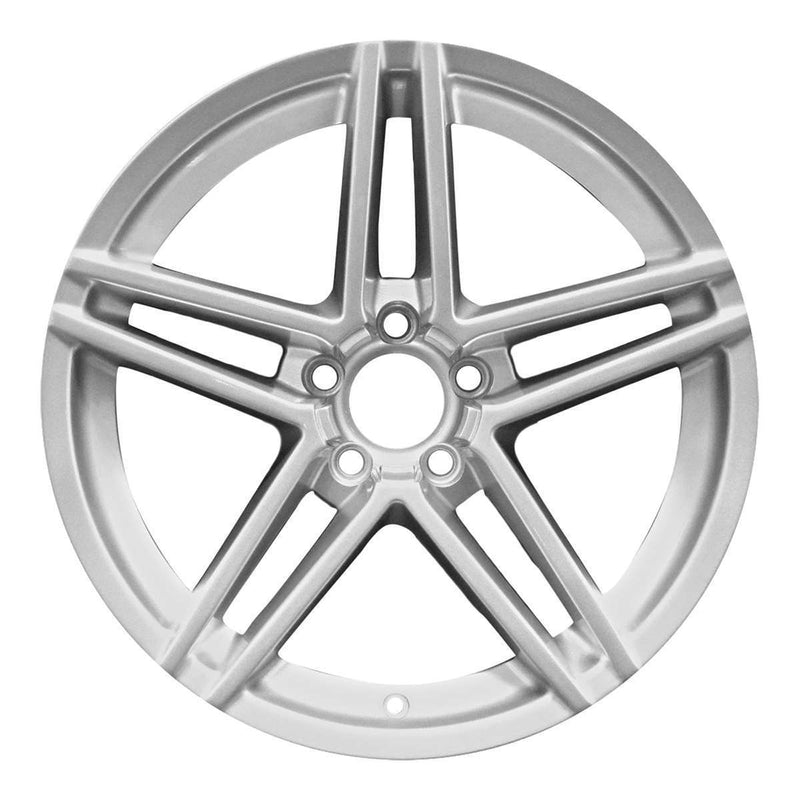 2008 chevrolet corvette wheel 18 silver aluminum 5 lug w5090s 3