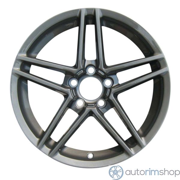 2006 chevrolet corvette wheel 18 charcoal aluminum 5 lug w5090c 1