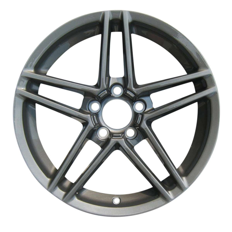 2008 chevrolet corvette wheel 19 charcoal aluminum 5 lug w5107c 3