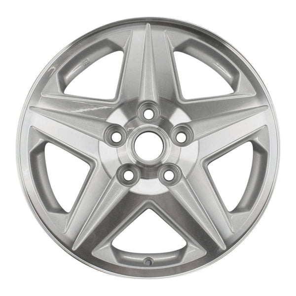 2001 chevrolet impala wheel 16 machined silver aluminum 5 lug rw5115ms 7