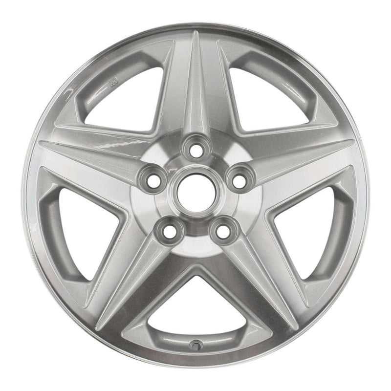 2001 chevrolet impala wheel 16 machined silver aluminum 5 lug rw5115ms 7