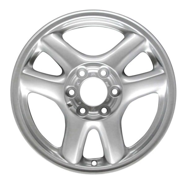 2006 gmc envoy wheel 17 silver aluminum 6 lug w5136s 7