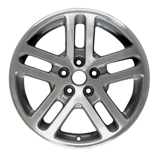 2004 chevrolet cavalier wheel 16 machined charcoal aluminum 5 lug w5144mc 3