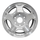 2005 chevrolet tahoe wheel 16 machined silver aluminum 6 lug rw5154ms 8