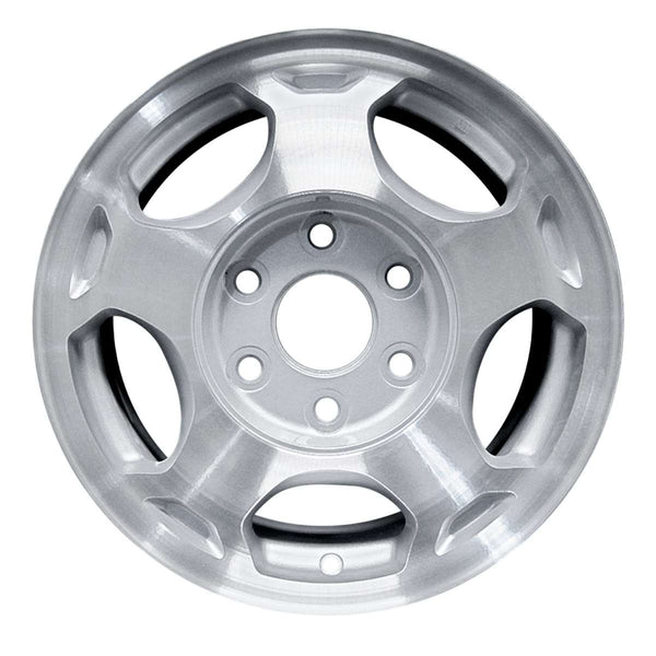 2007 chevrolet silverado wheel 16 silver aluminum 6 lug rw5154s 11