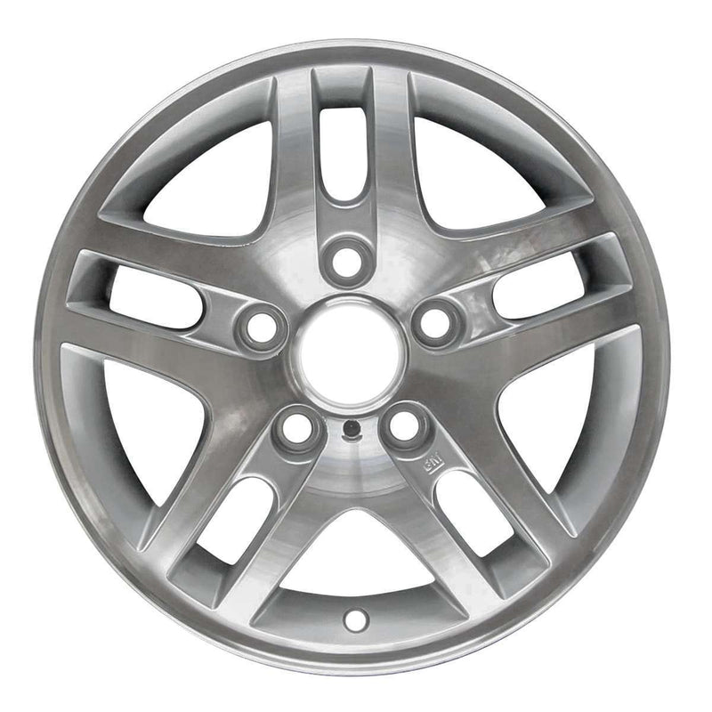 2004 gmc sonoma wheel 15 silver aluminum 5 lug w5159s 9