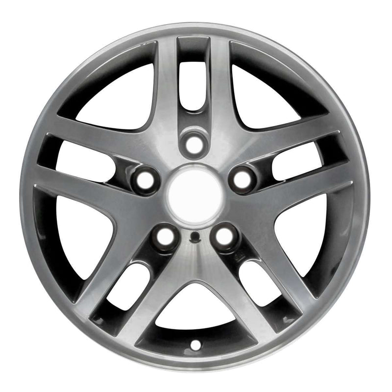 2004 gmc sonoma wheel 15 machined charcoal aluminum 5 lug w5159mc 9