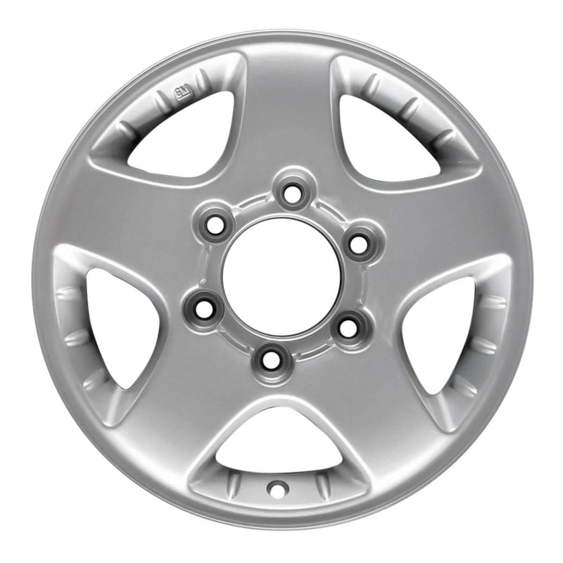 2004 gmc canyon wheel 15 silver aluminum 5 lug w5185s 1