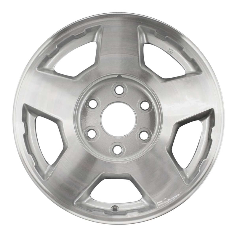 2005 chevrolet suburban wheel 17 machined silver aluminum 6 lug rw5196ms 7