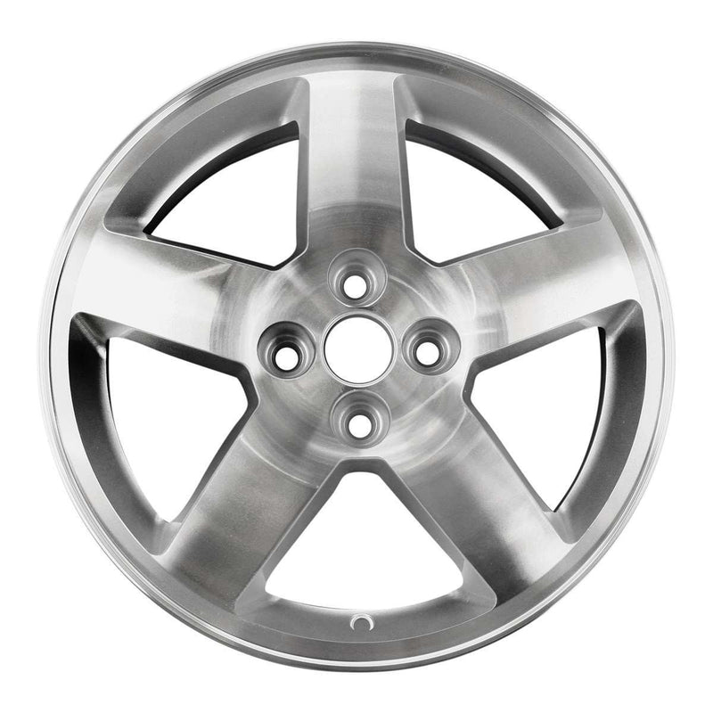 2005 pontiac pursuit wheel 16 machined silver aluminum 4 lug rw5214ms 1