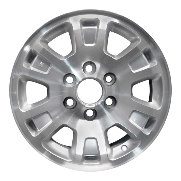 2006 gmc sierra wheel 17 machined silver aluminum 6 lug rw5222ms 5