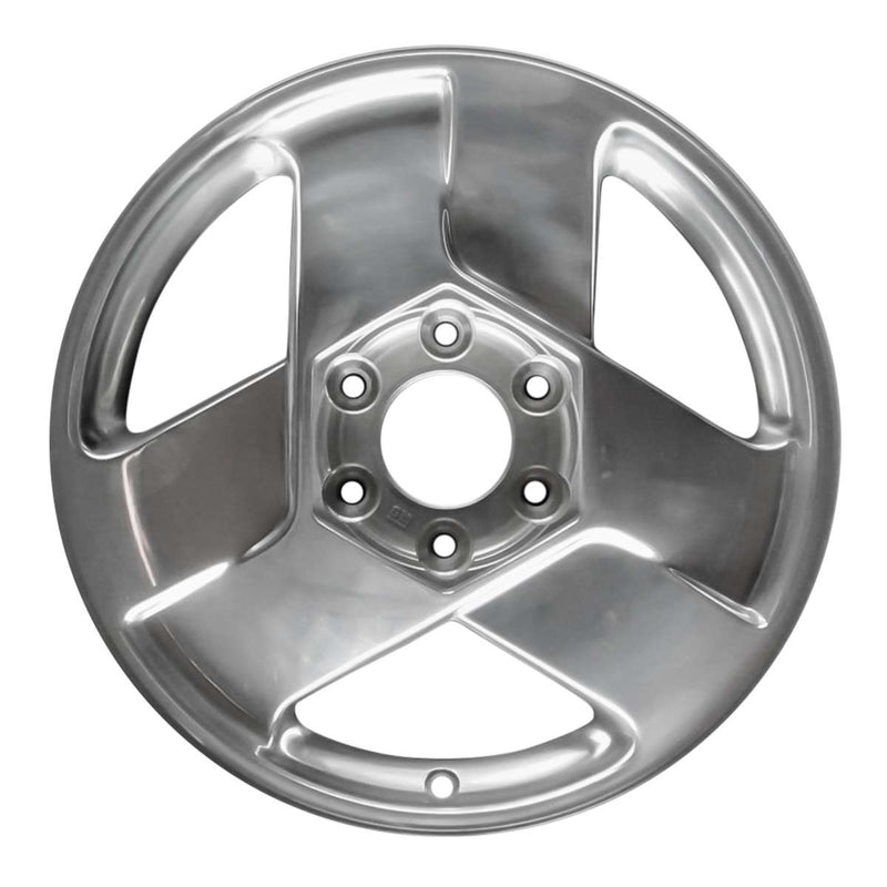 2006 gmc envoy wheel 17 polished aluminum 6 lug w5231p 1