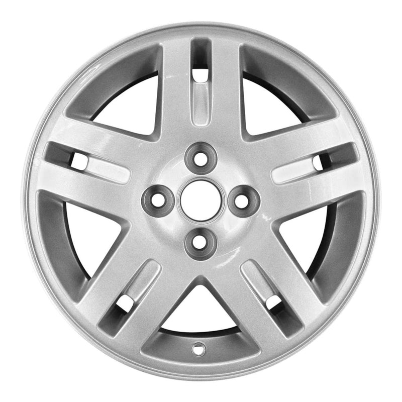 2007 chevrolet cobalt wheel 15 silver aluminum 4 lug rw5246s 5